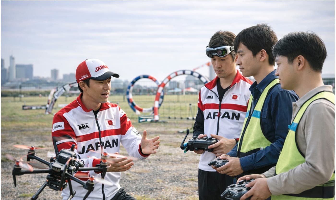 二等無人航空機操縦士 実地訓練